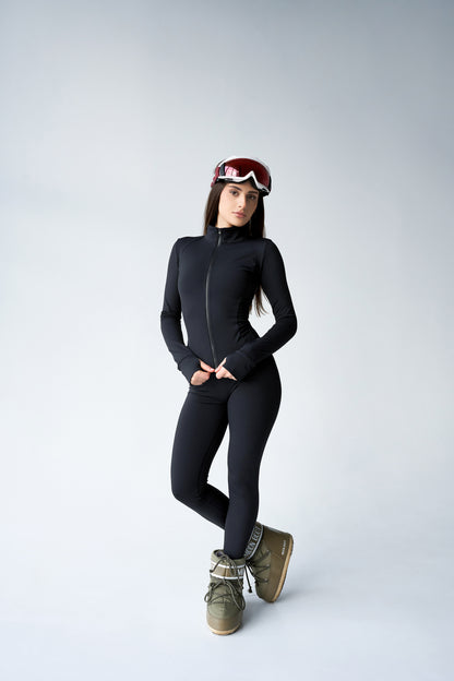 лонгслів утеплений TERMI чорний