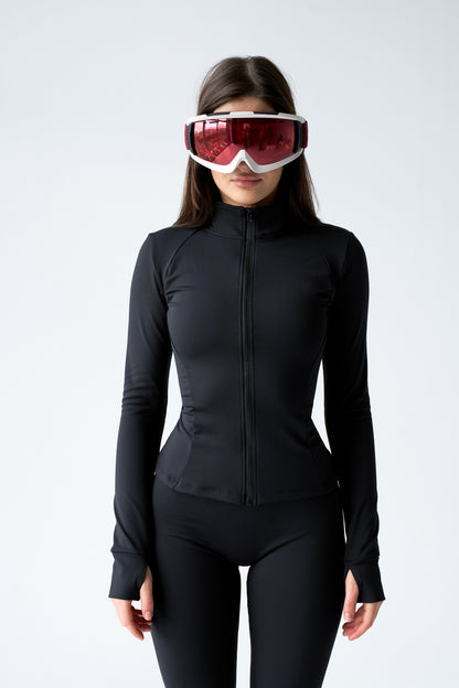 лонгслів утеплений TERMI чорний