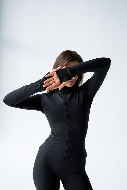 лонгслів утеплений TERMI чорний