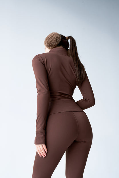 легінси утеплені TERMI коричневий