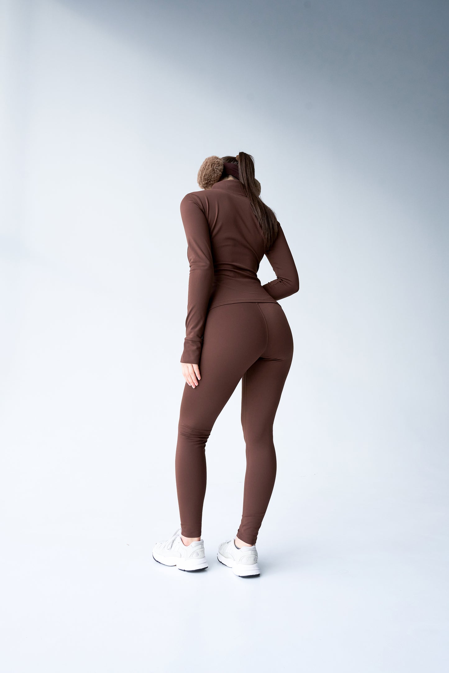 легінси утеплені TERMI коричневий